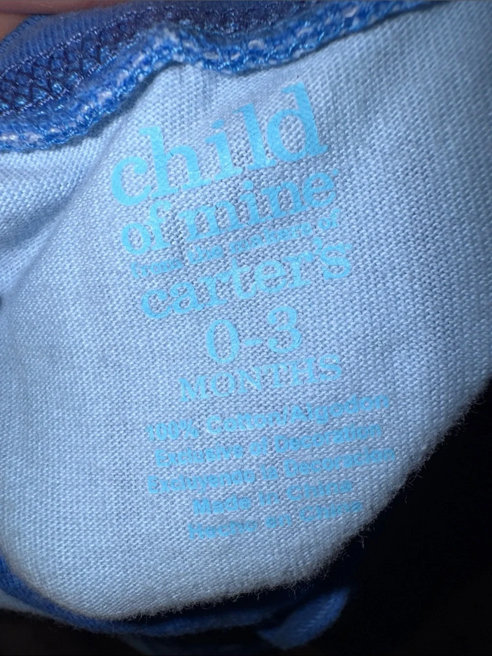 child of mine Carter’s One-Piece Bodysuits QTY2